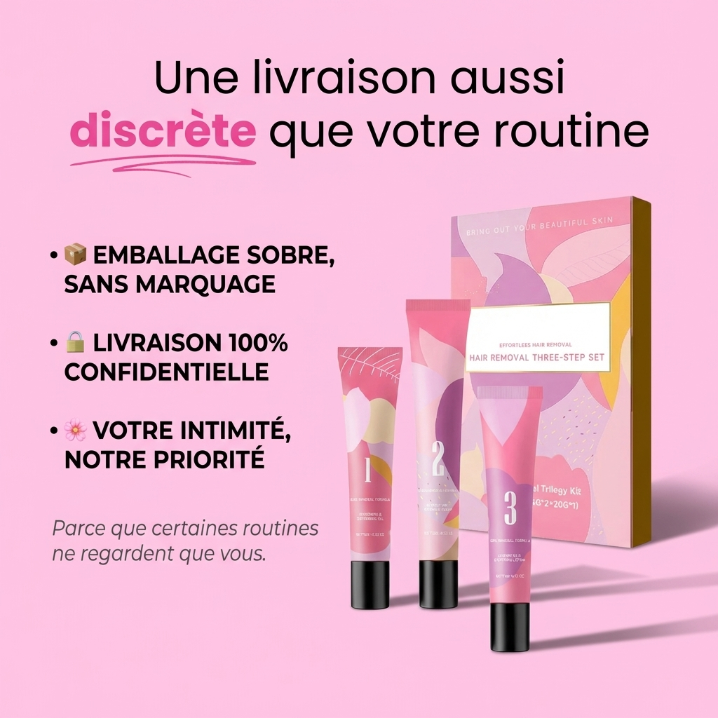 Kit de crème dépilatoire