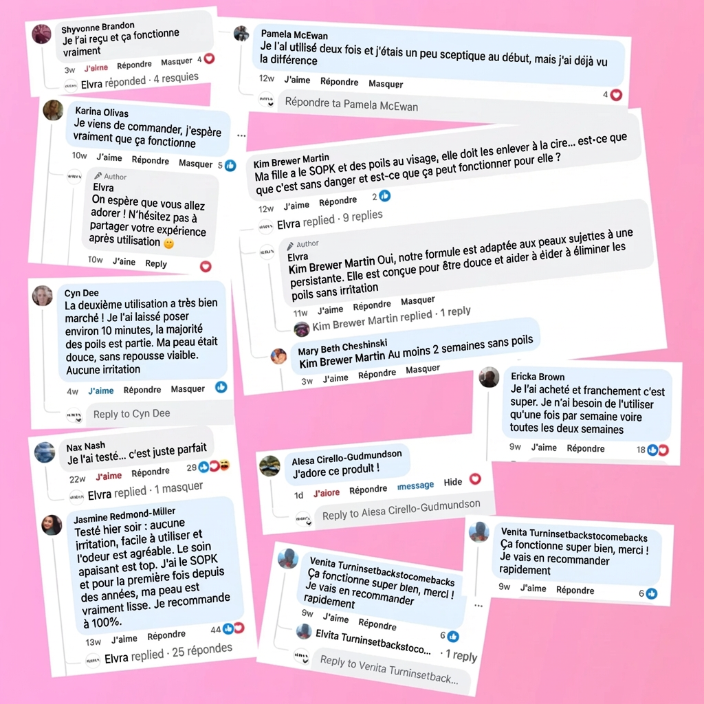 Kit de crème dépilatoire