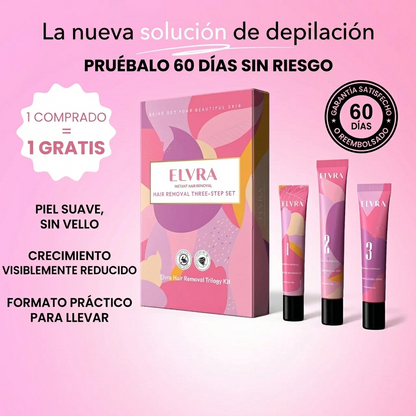 Kit de crema depilatoria