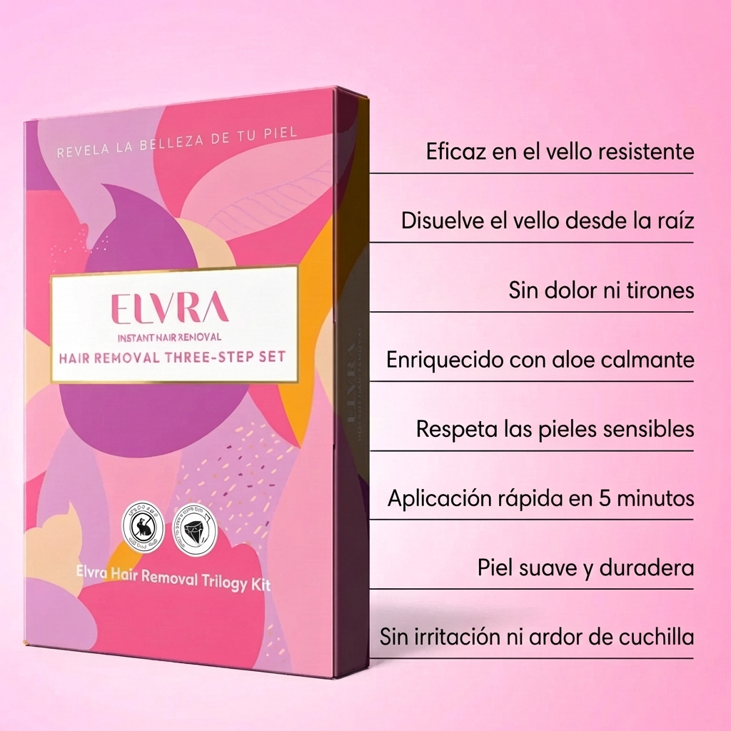 Kit de crema depilatoria
