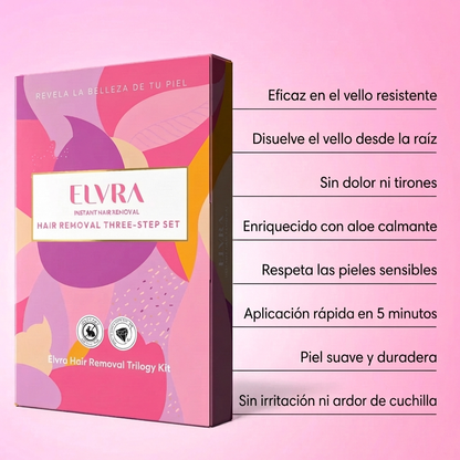 Kit de crema depilatoria