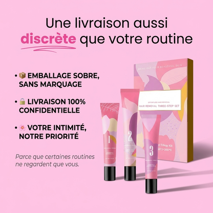 Kit de crema depilatoria