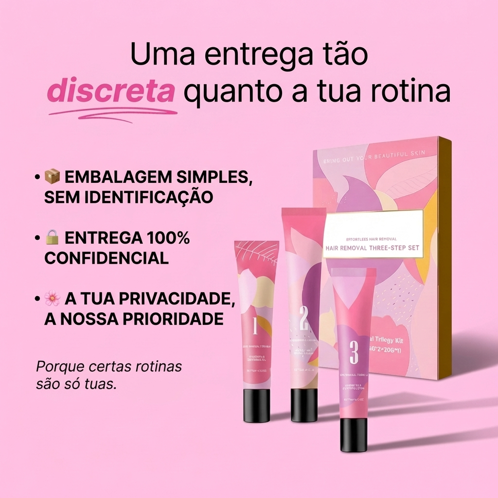 Kit de creme depilatório