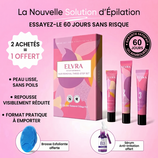 Kit crème dépilatoire