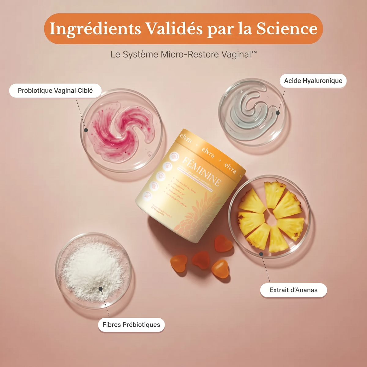 Gummies Féminine Elvra