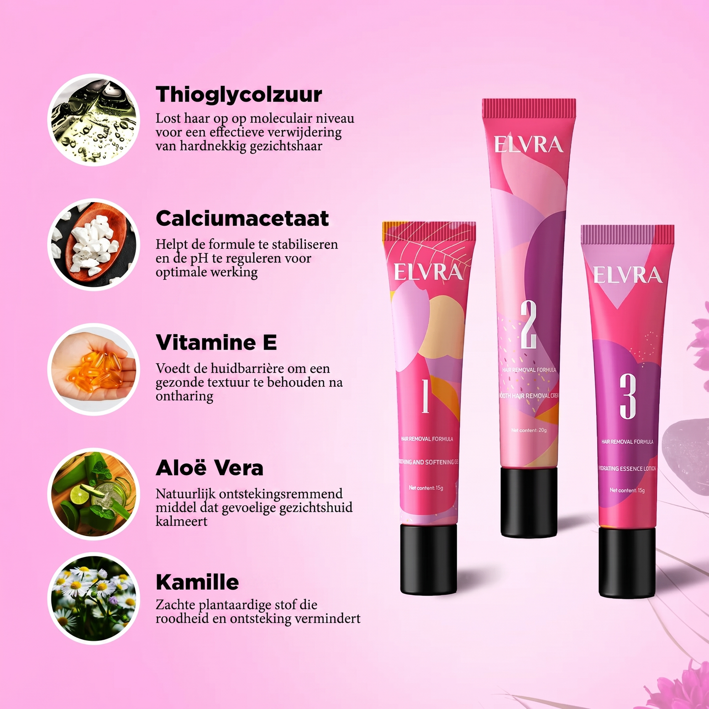ELVRA Haarentfernungs-Set
