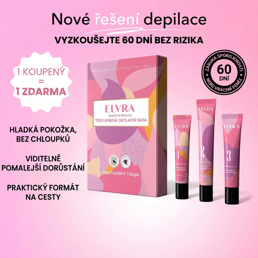 Sada depilačního krému